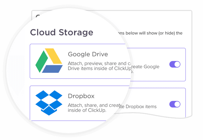 Cloud Storage Integrations